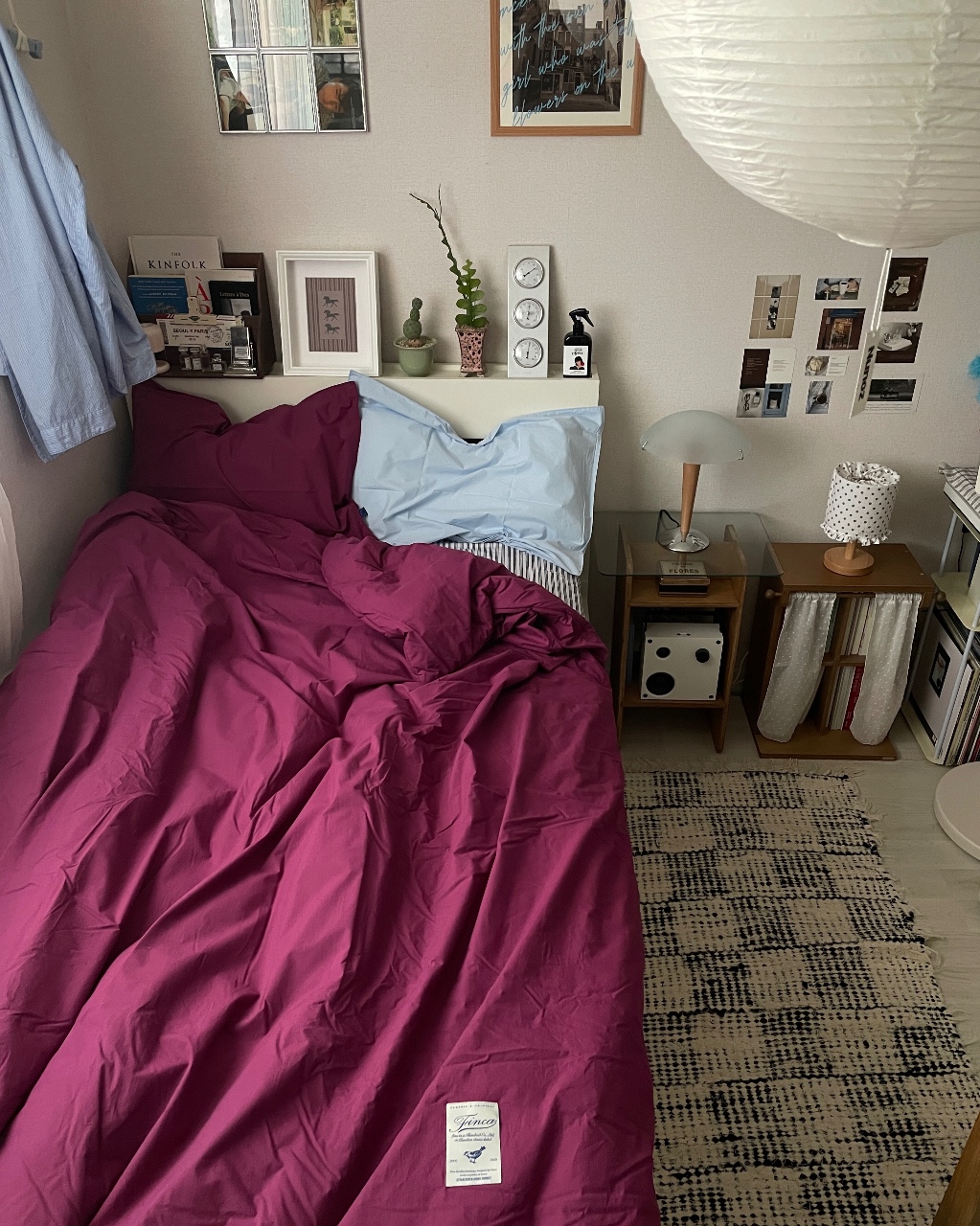 두꺼운 베딩으로 교체🛌