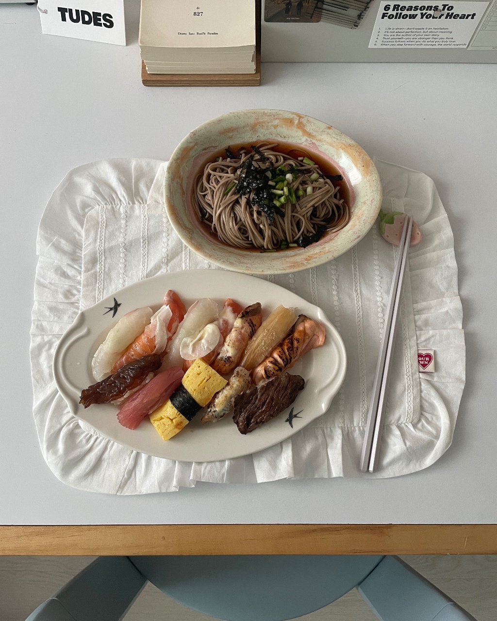 초밥과 메밀소바🍣