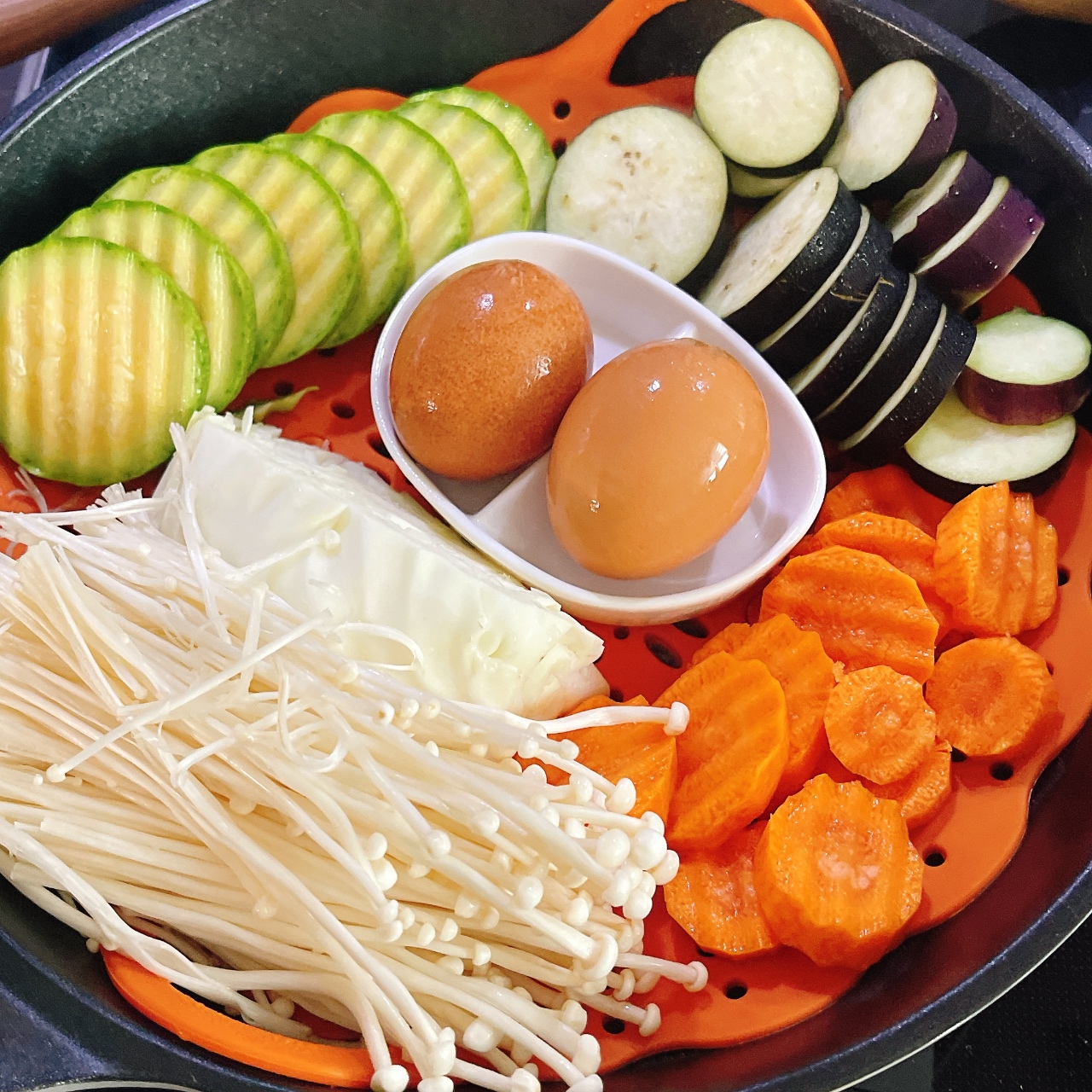 저속노화채소찜