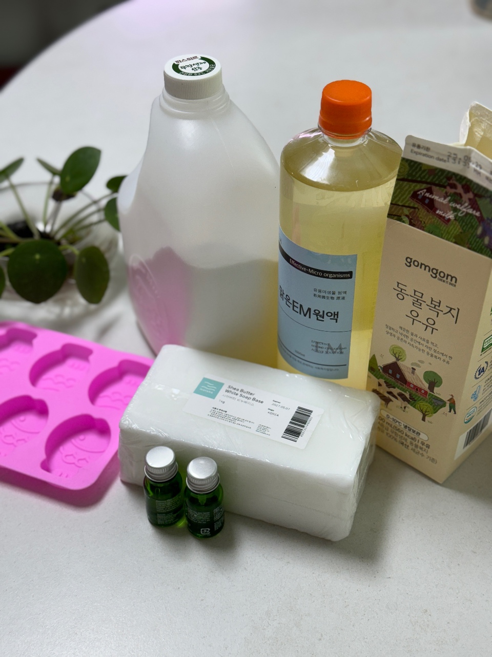MP 비누로 친환경 설거지비누 만들기
