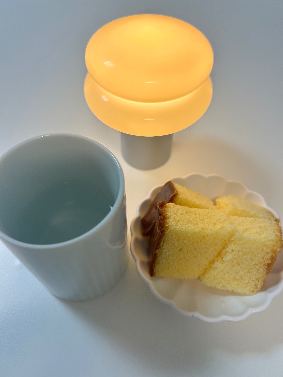 점심은 가자미구이🐟 간식은 카스테라🍮