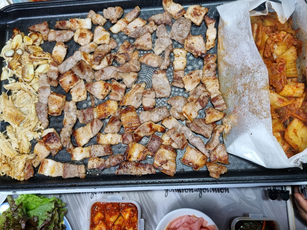 집에서 삼겹살🐷