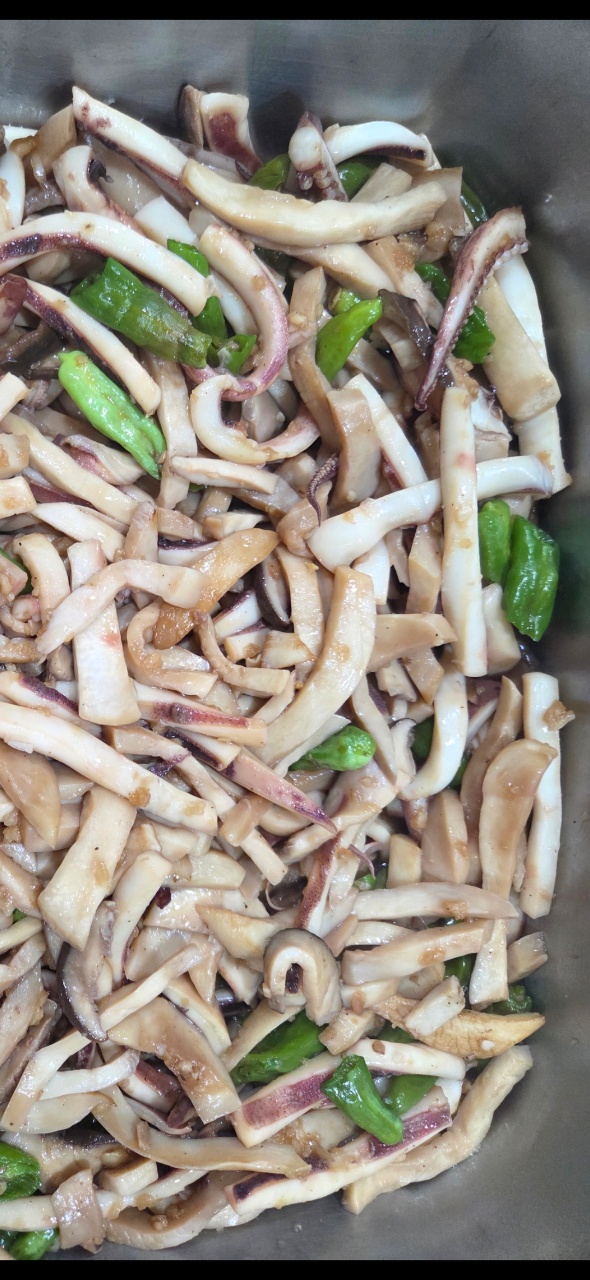 오징어새송이꽈리조림🍄