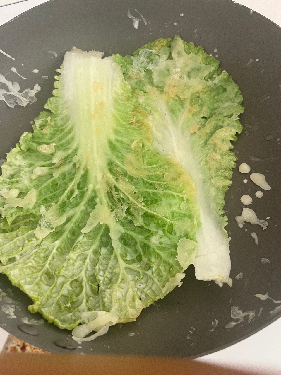 배추전 먹어요~