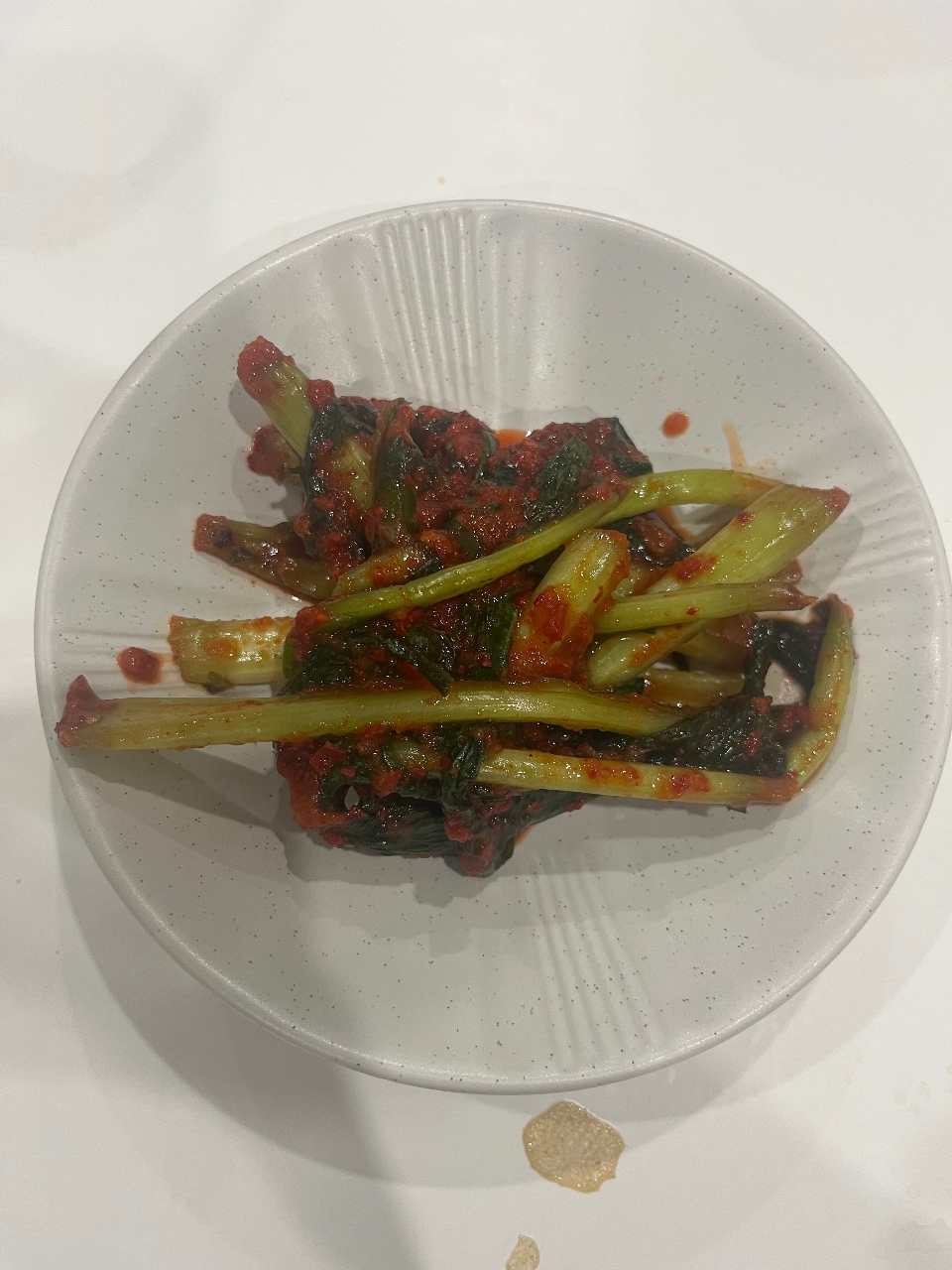 열무김치 맛잇어요