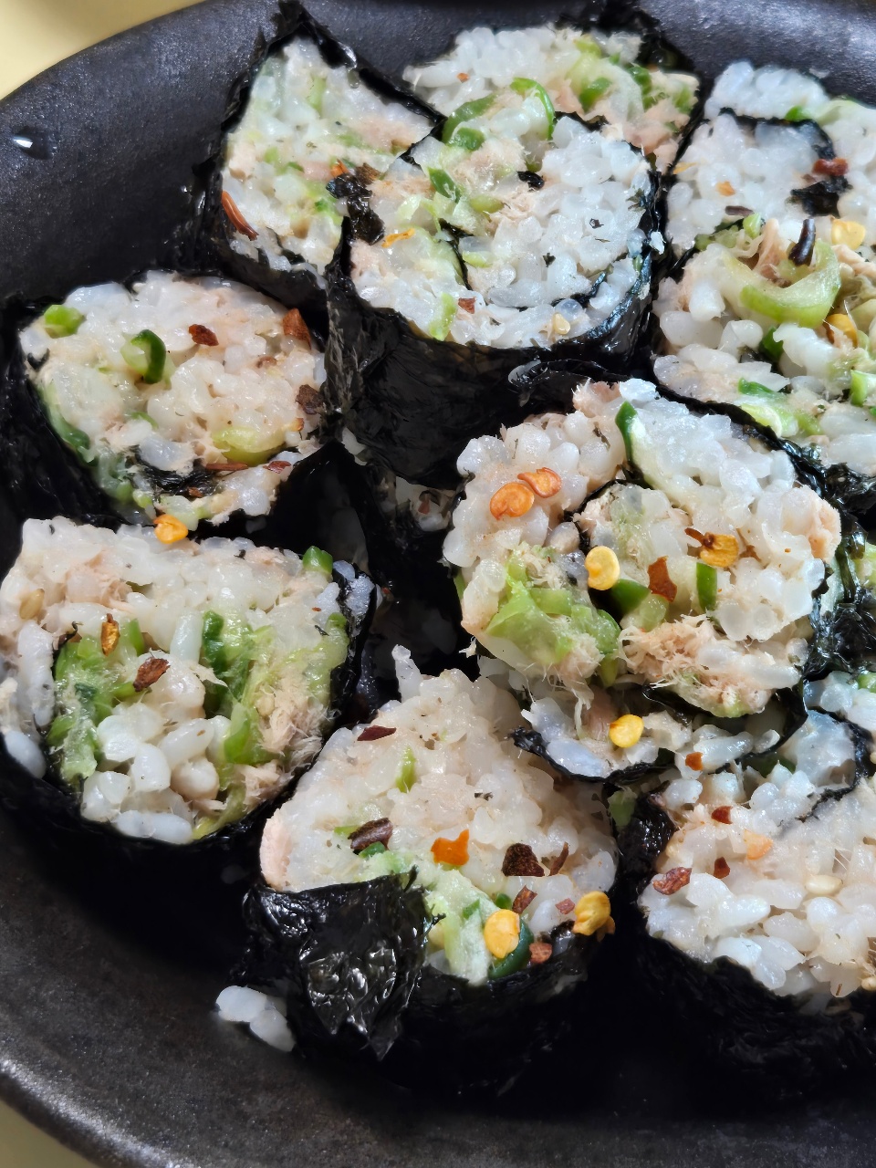 주말 냉털 브런치 - 오이참치김밥🥒