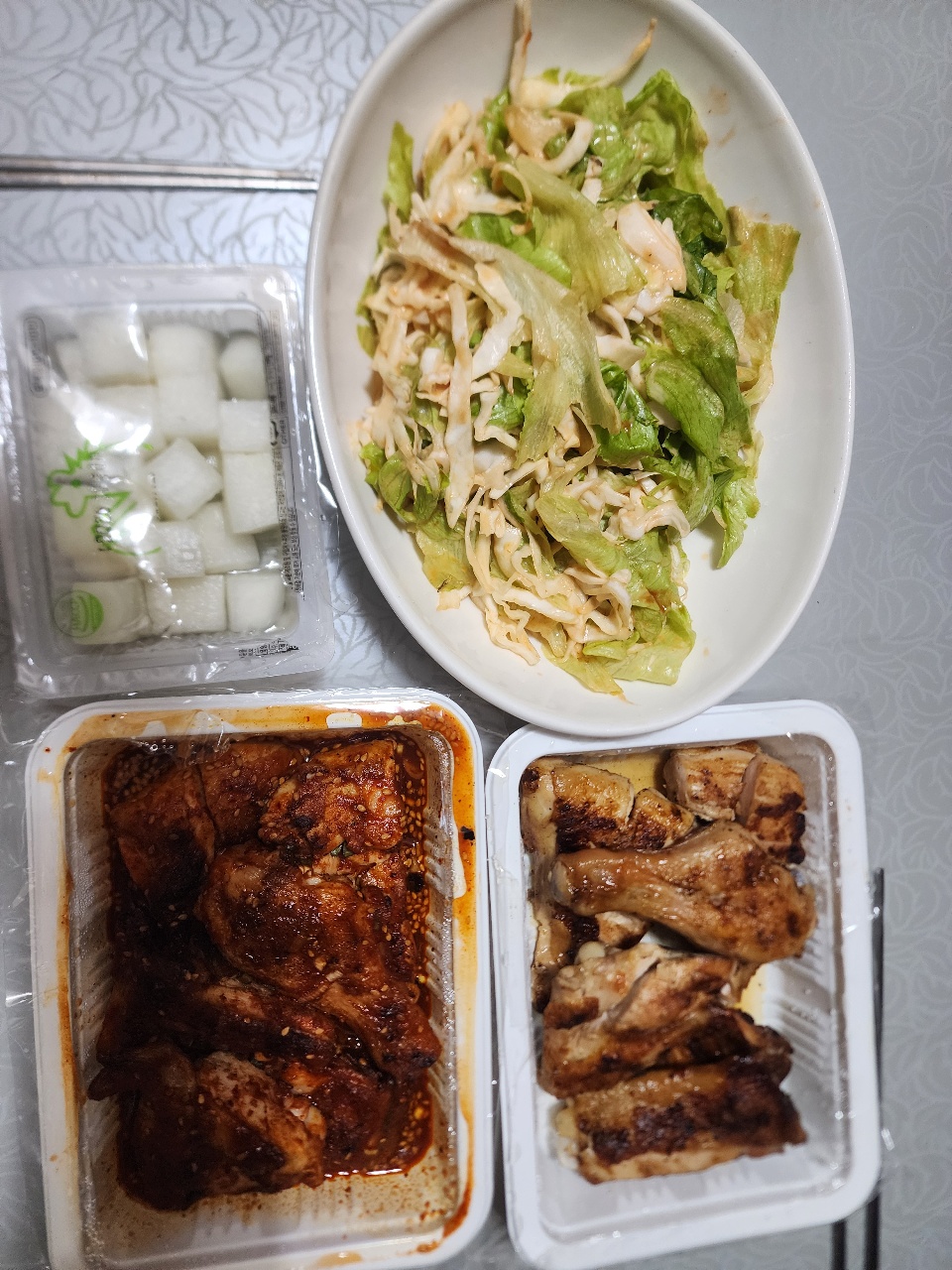 바베큐치킨과 축구
