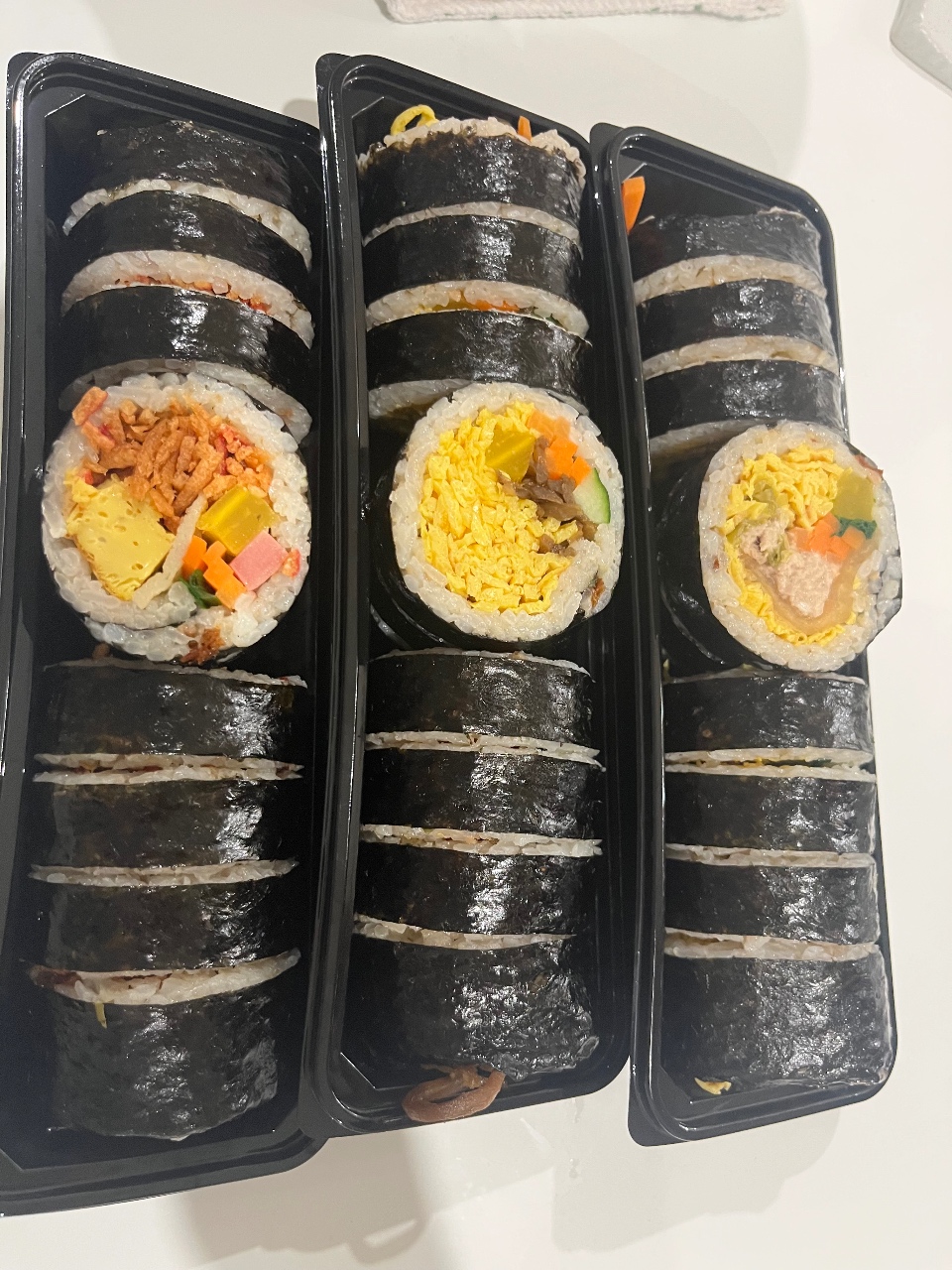 김밥은 배달~!