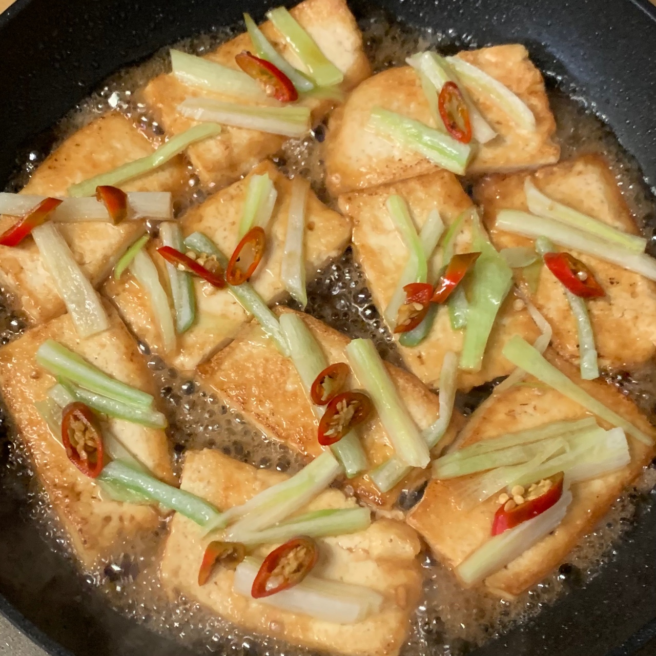 고추장아찌 간장 활용한 두부조림🍲