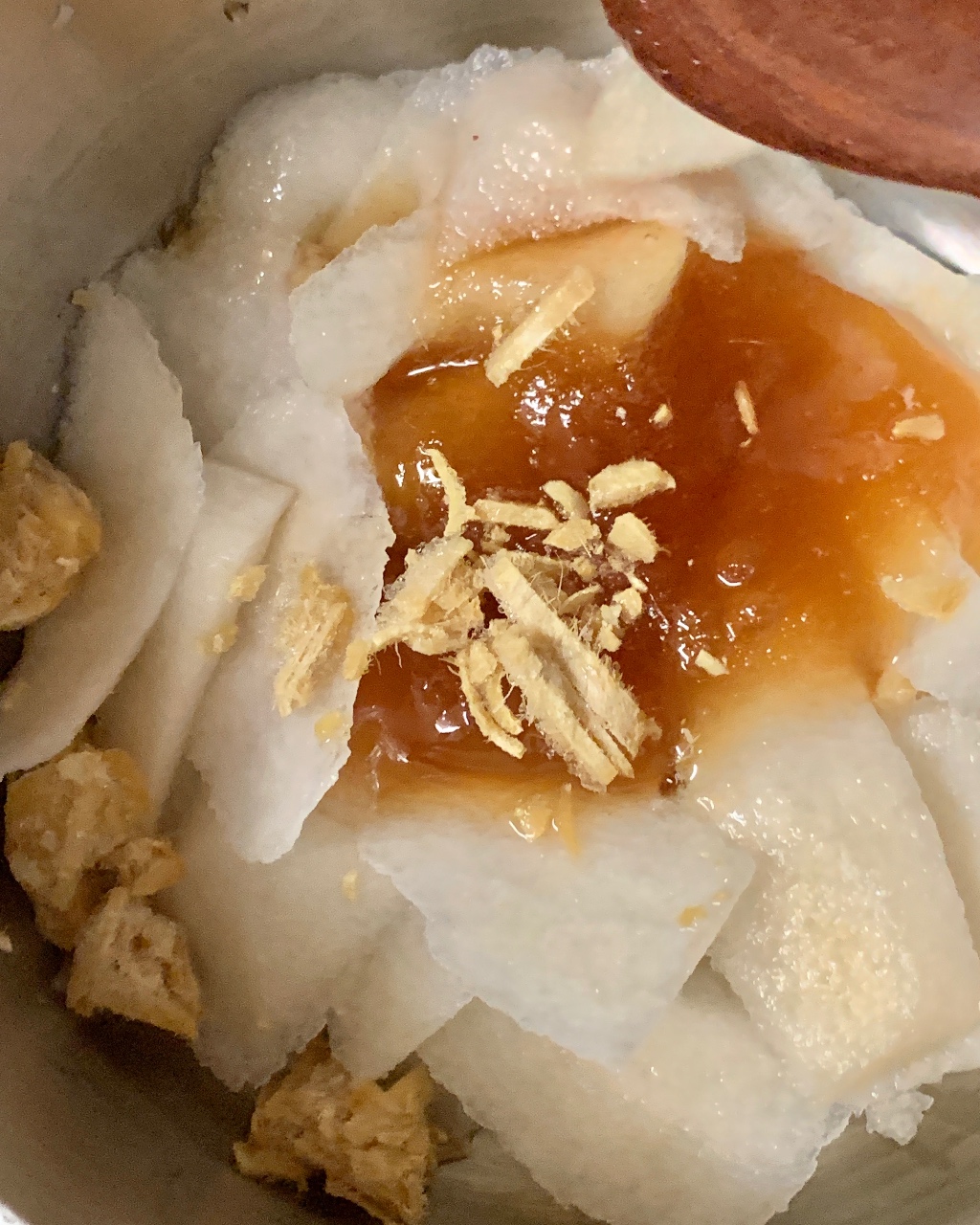감기기운 달래는 배숙🍐🍯🫚🍵