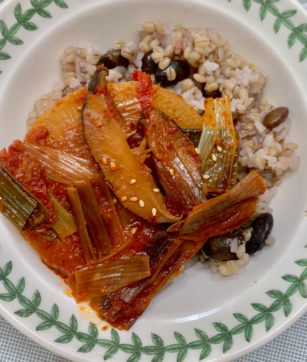 찬바람 불면 얼큰한 무조림🌶️