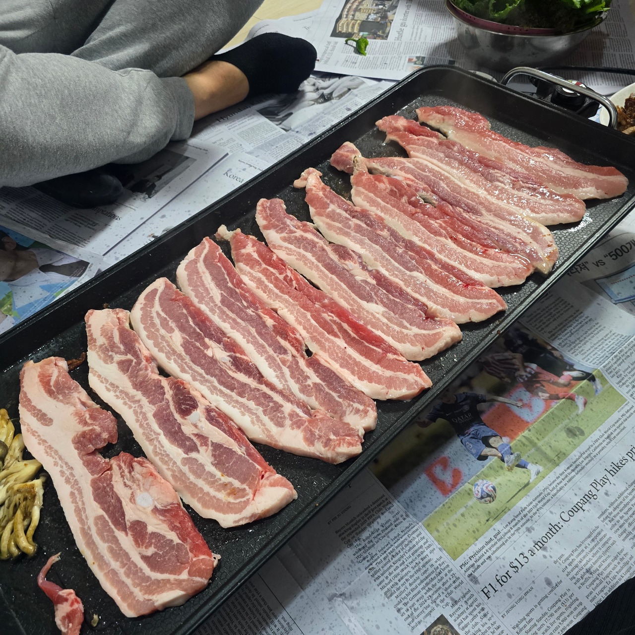 쑤의저녁_삼겹살