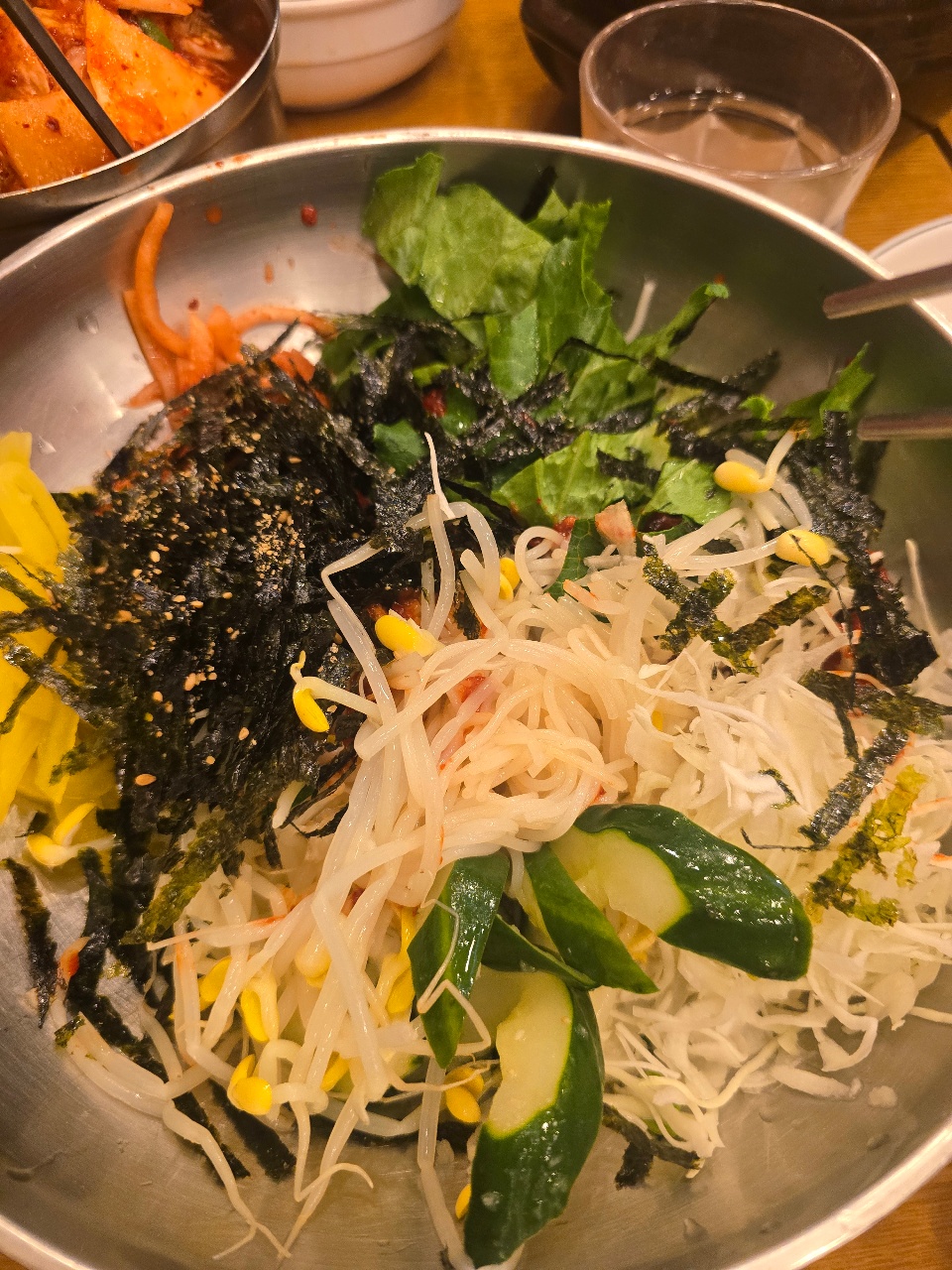 쑤의점심_비빔국수&수제비