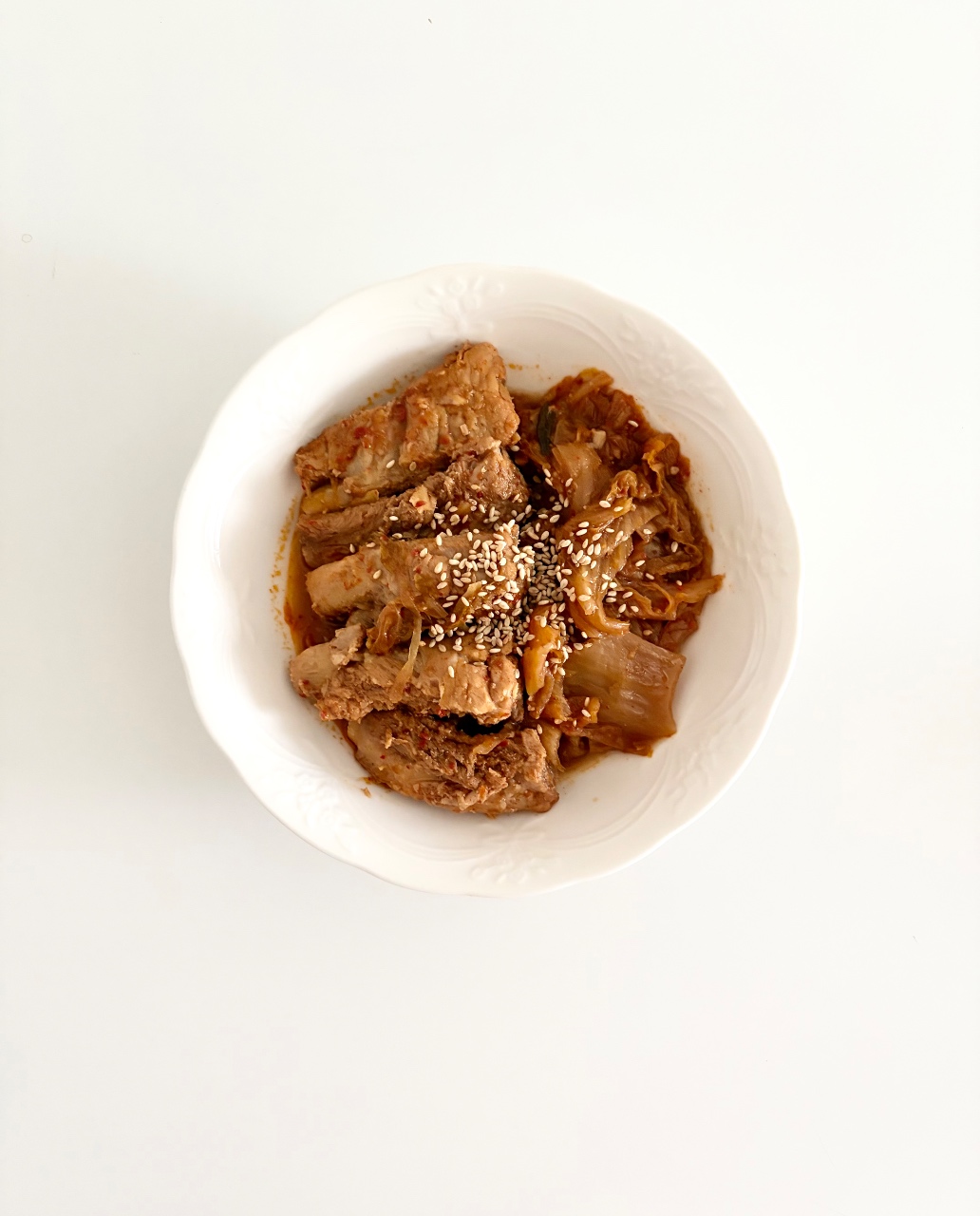 등갈비 김치찜 덮밥 🍚 