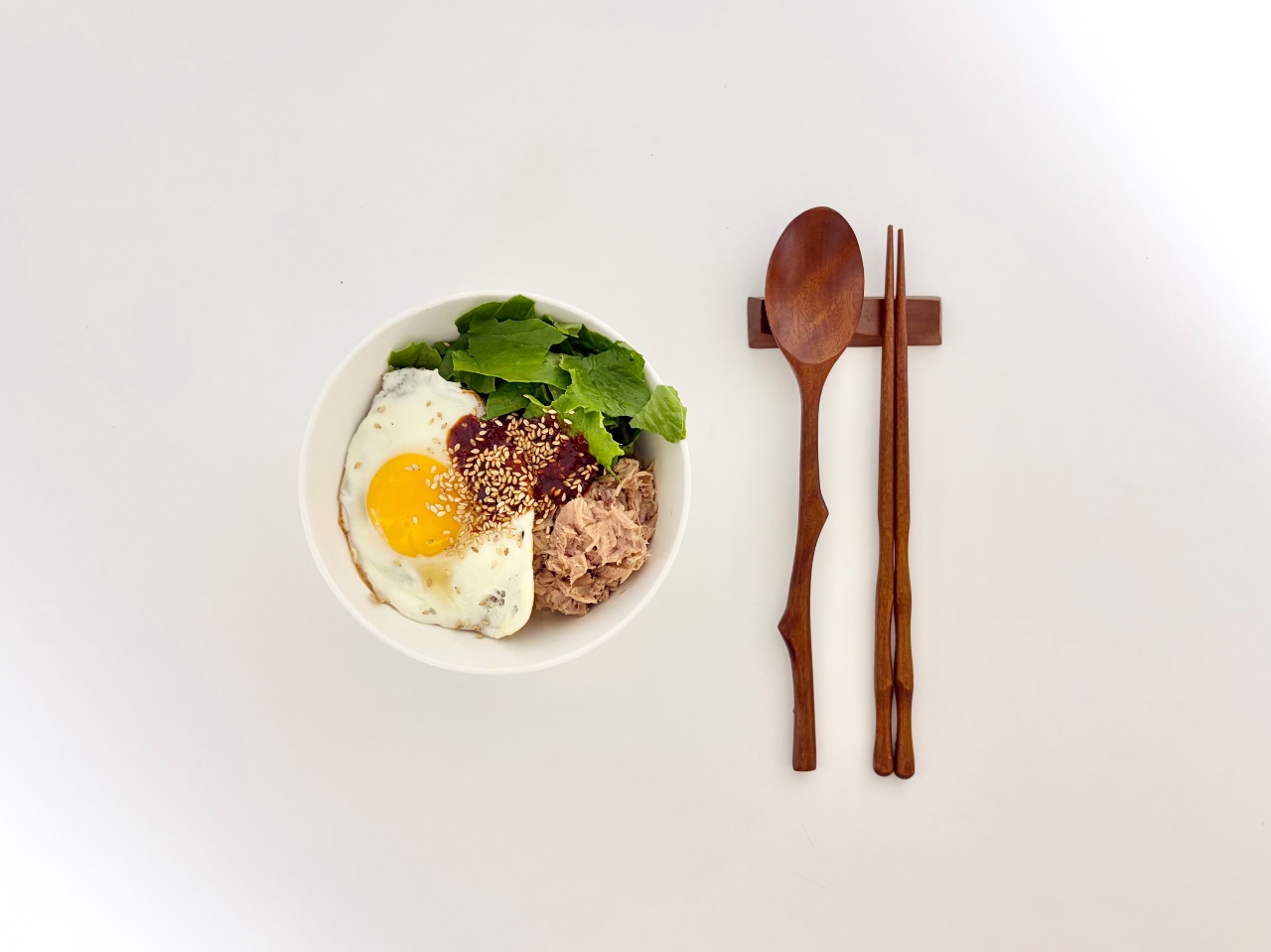 상추참치비빔밥 🥬