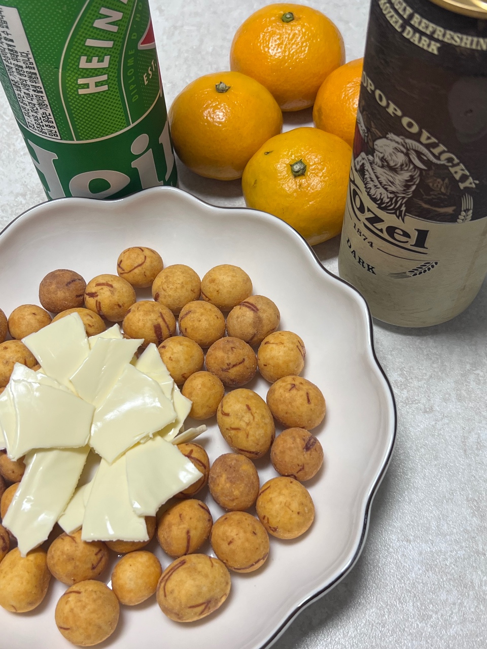 오땅+치즈 조합 좋더라구요🧡🍇