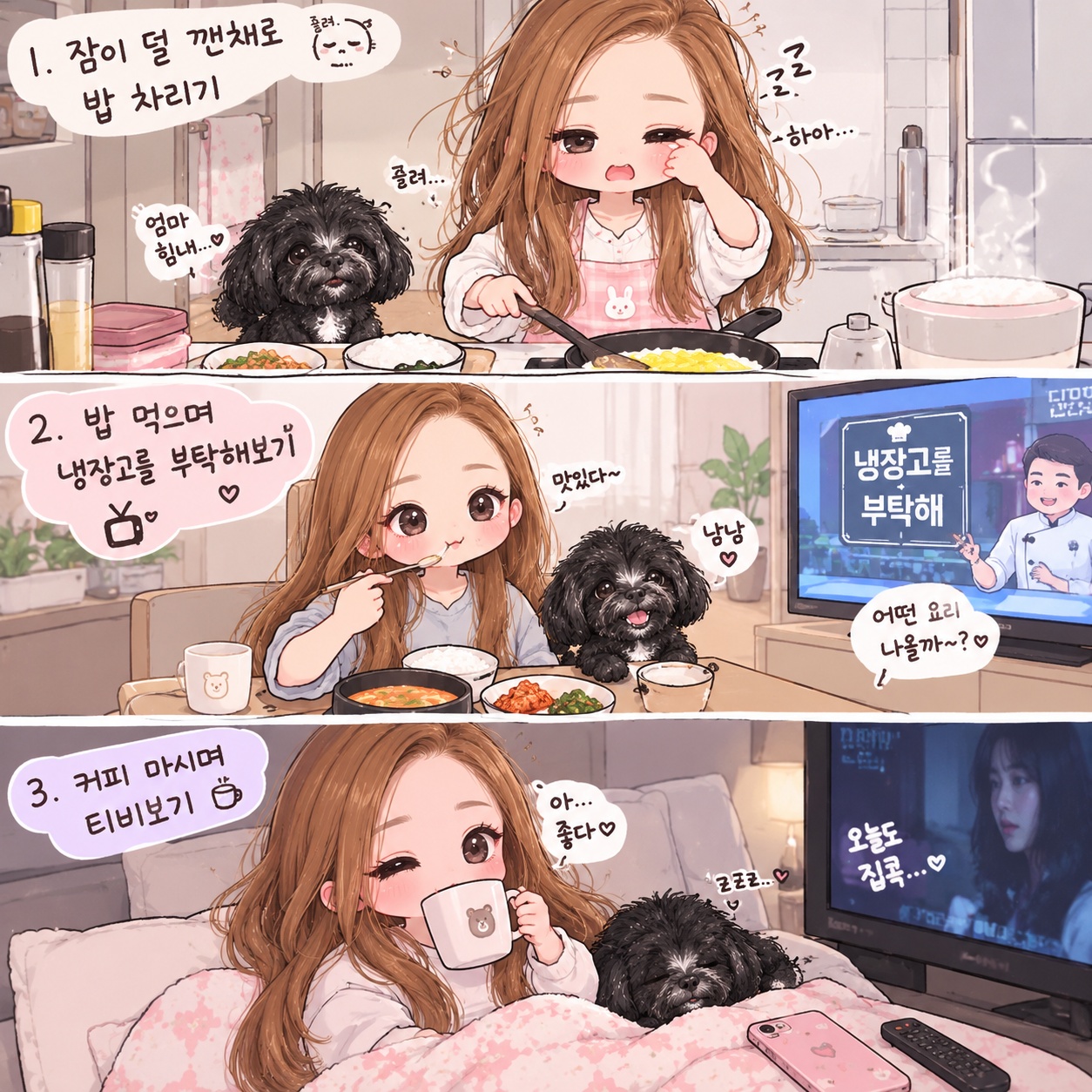 눈뜨자마자 🍚 