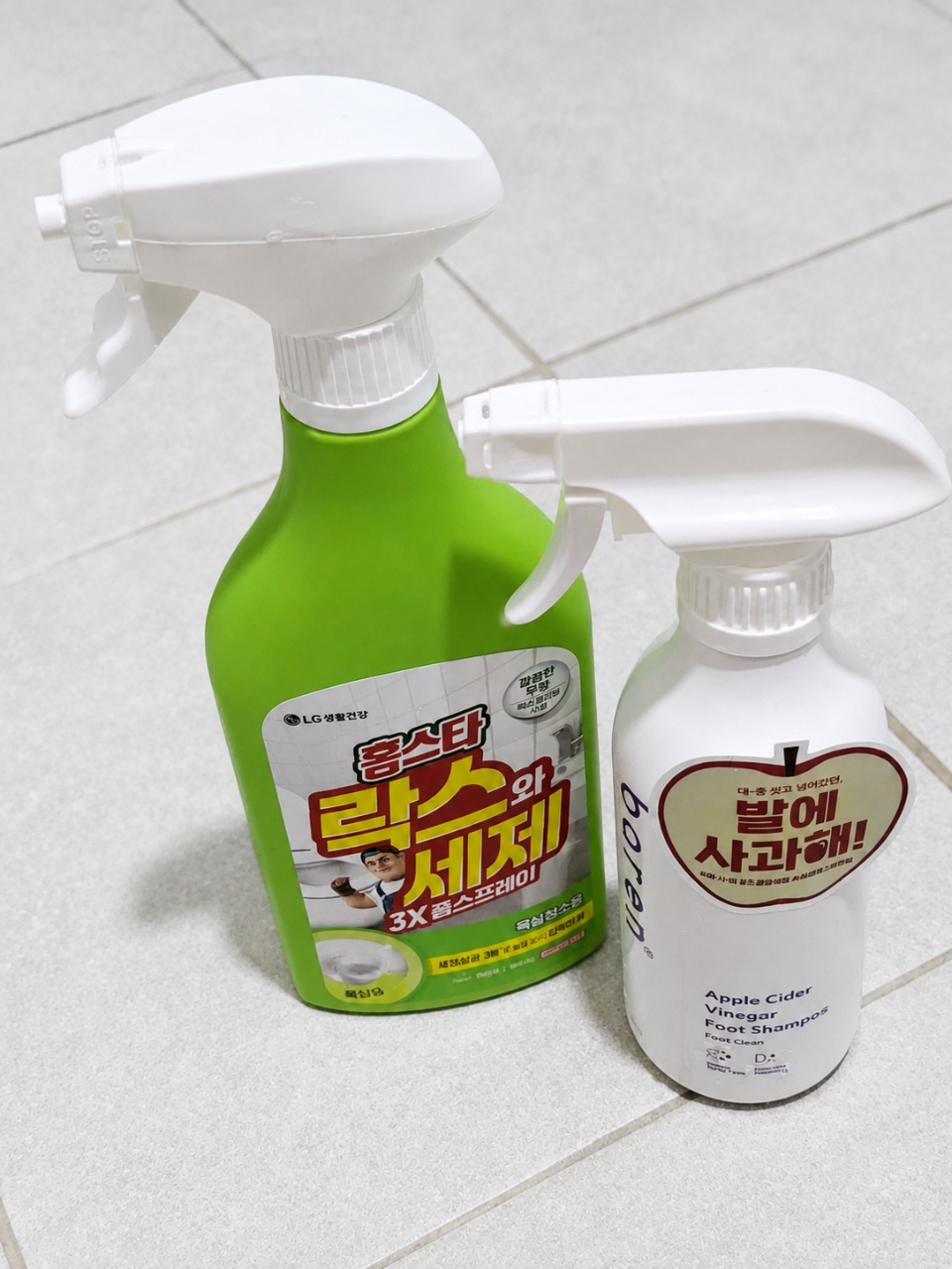 화장실 청소템