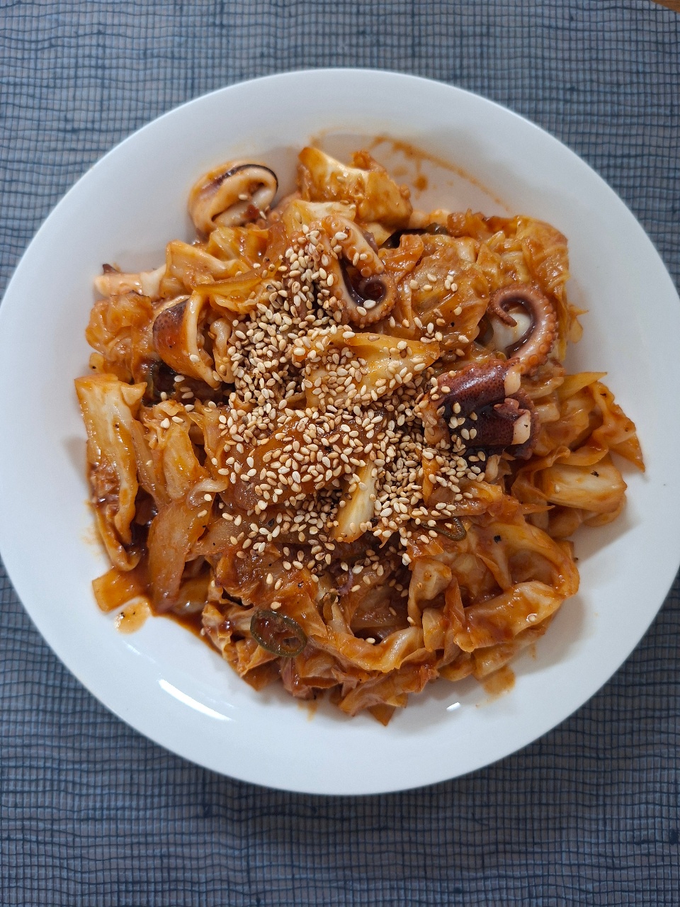 매콤한 쭈꾸미 볶음