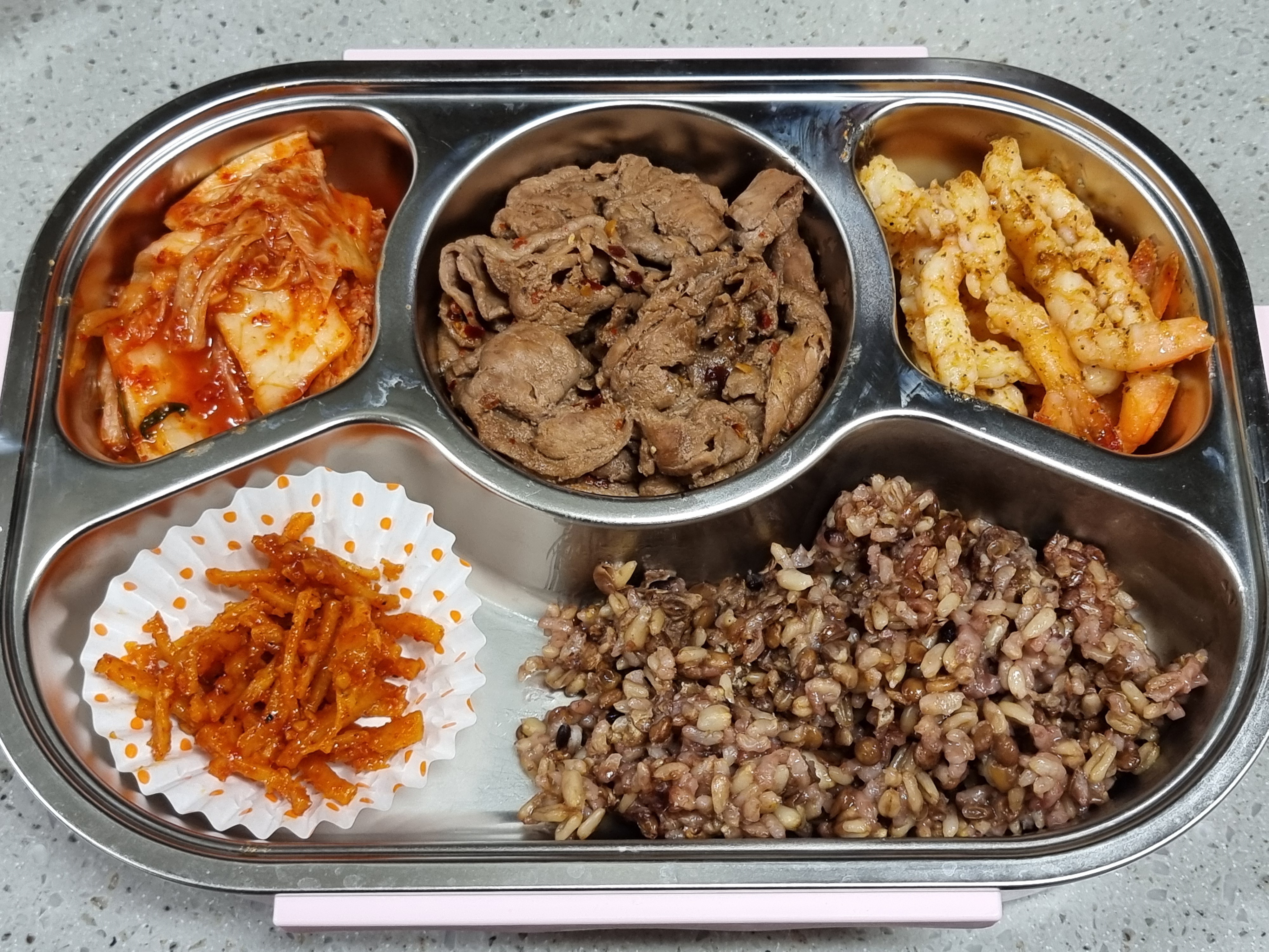 9월의 마지막 도시락이에요