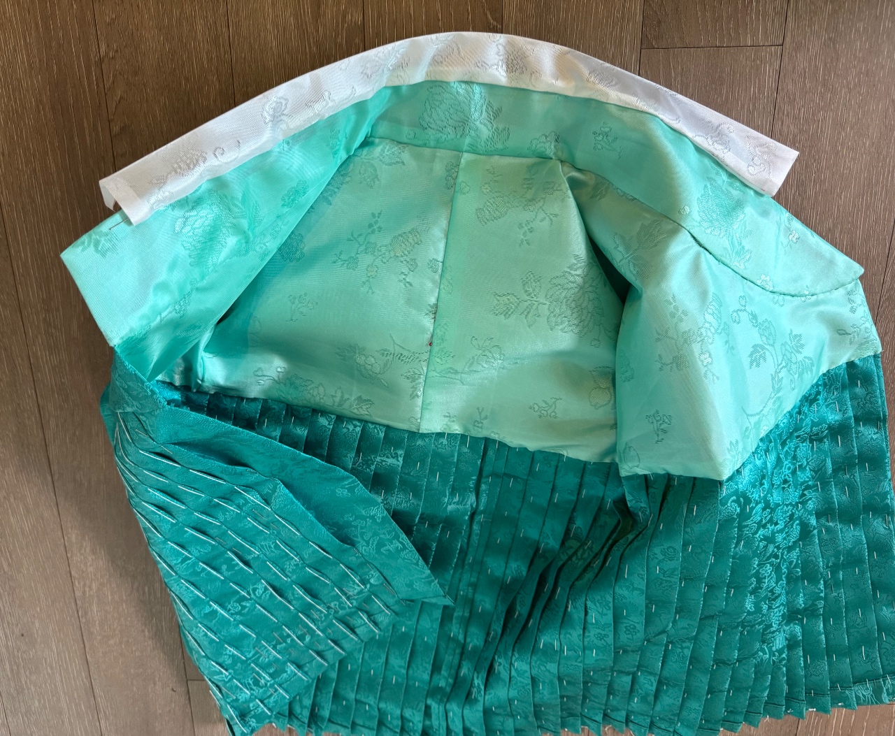 철릭 완성 💚