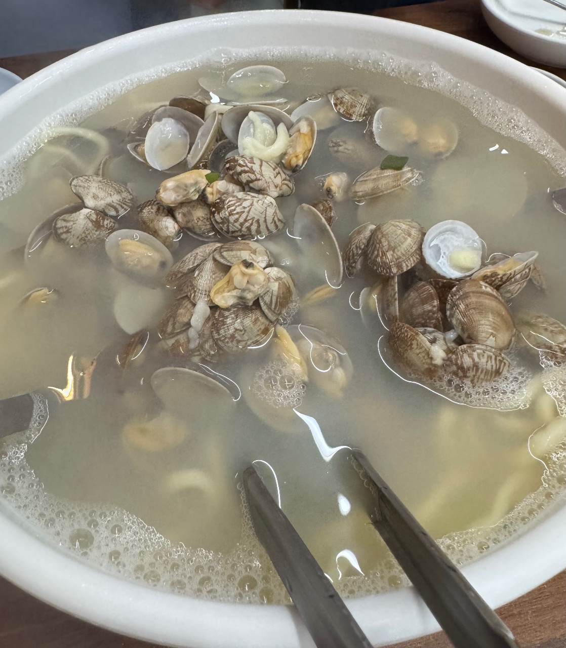 바지락 칼국수