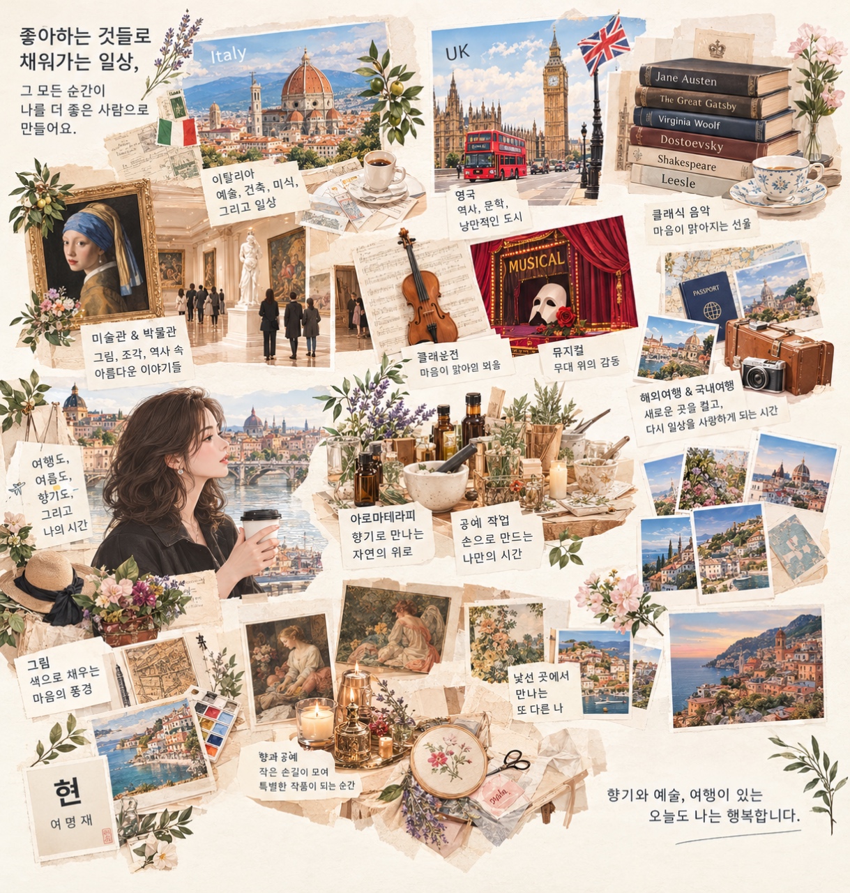 ChatGPT가 만들어준 내가 좋아하는 것들