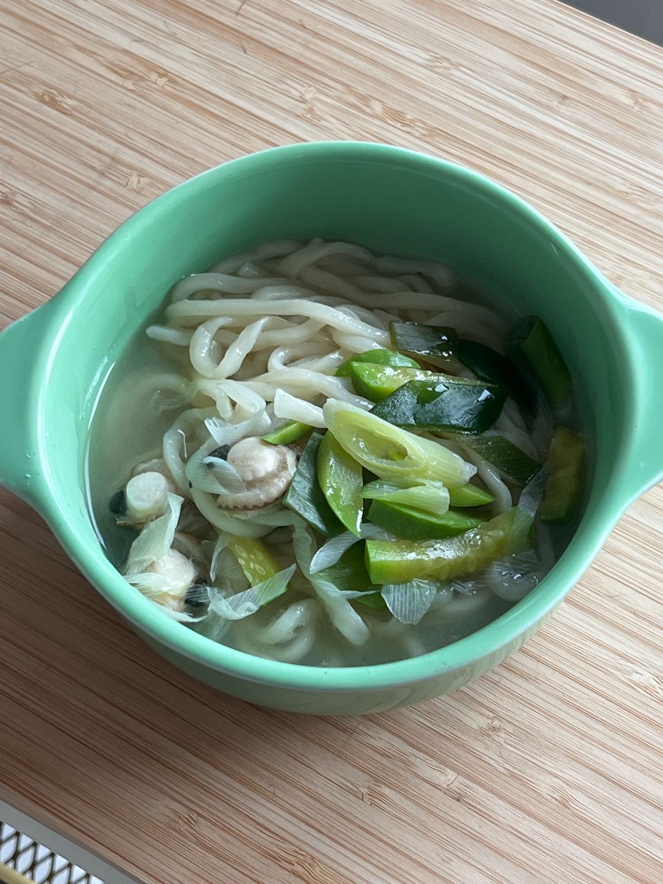 가리비 칼국수 호로록 🐚