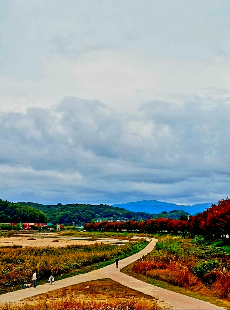 산책..