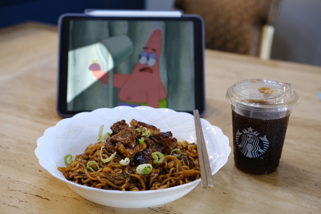 🍜🥓차돌박이 짜파구리