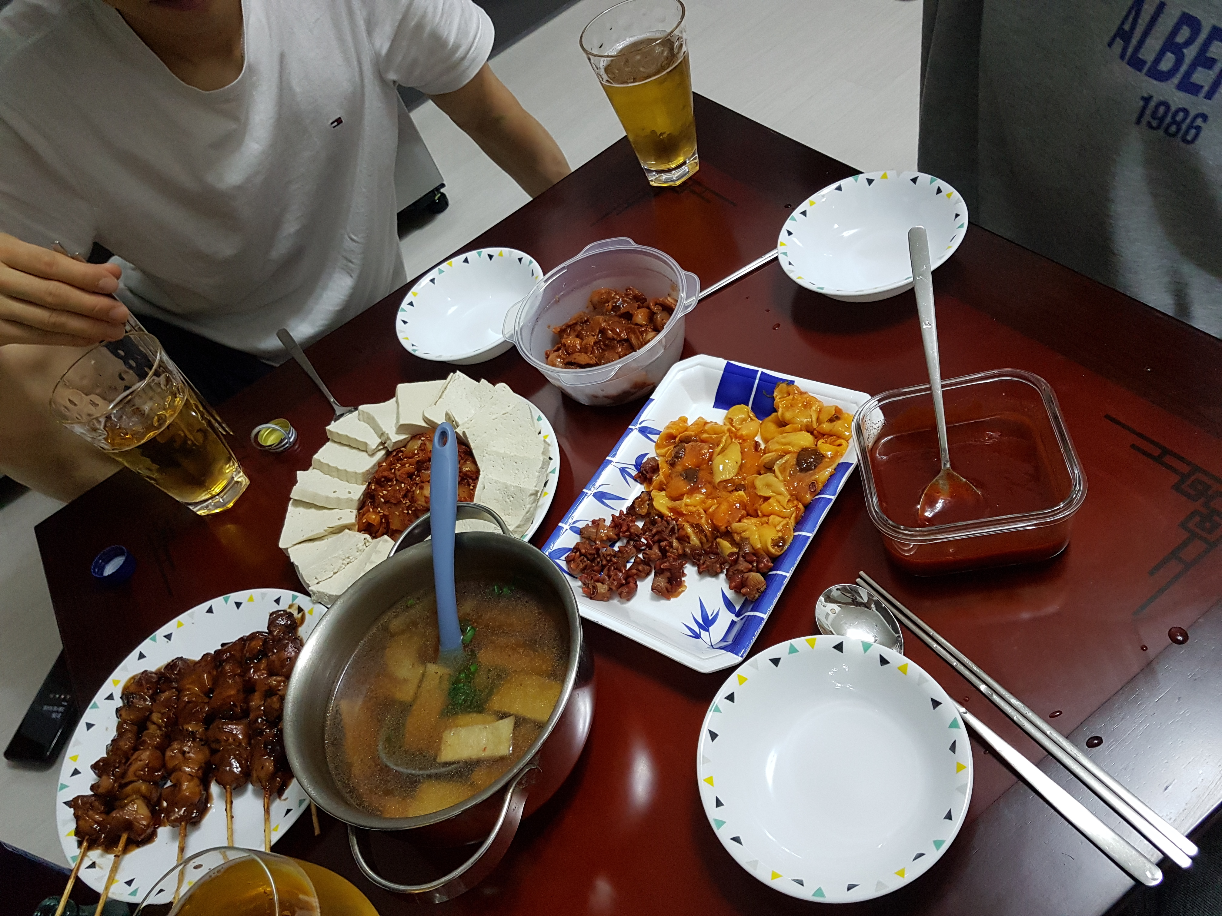 친구집에서 한잔 🍺