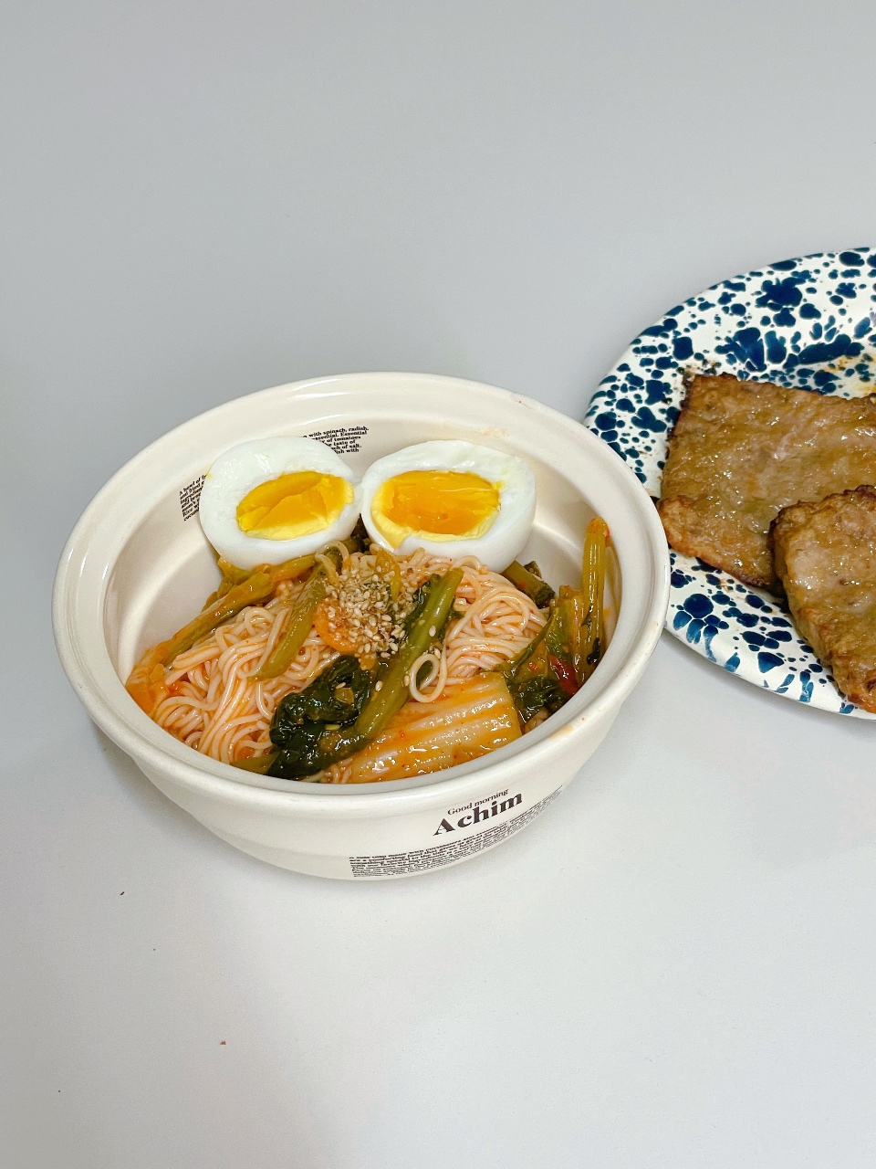 열무비빔국수