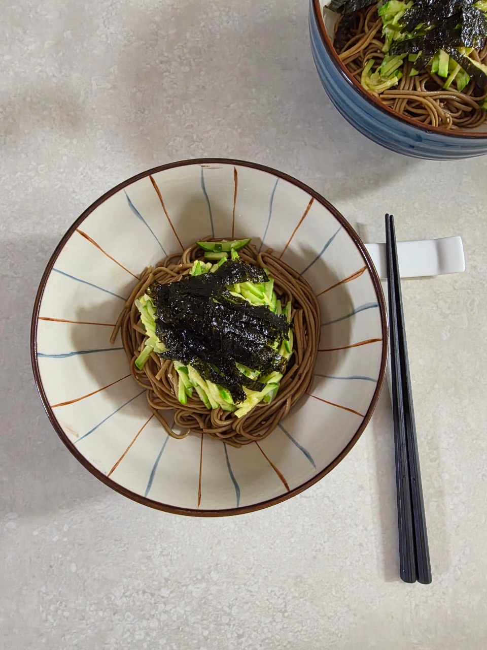 애호박 간장비빔메밀국수 🥢