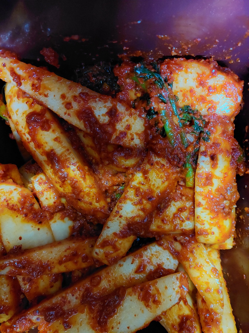 무청김치