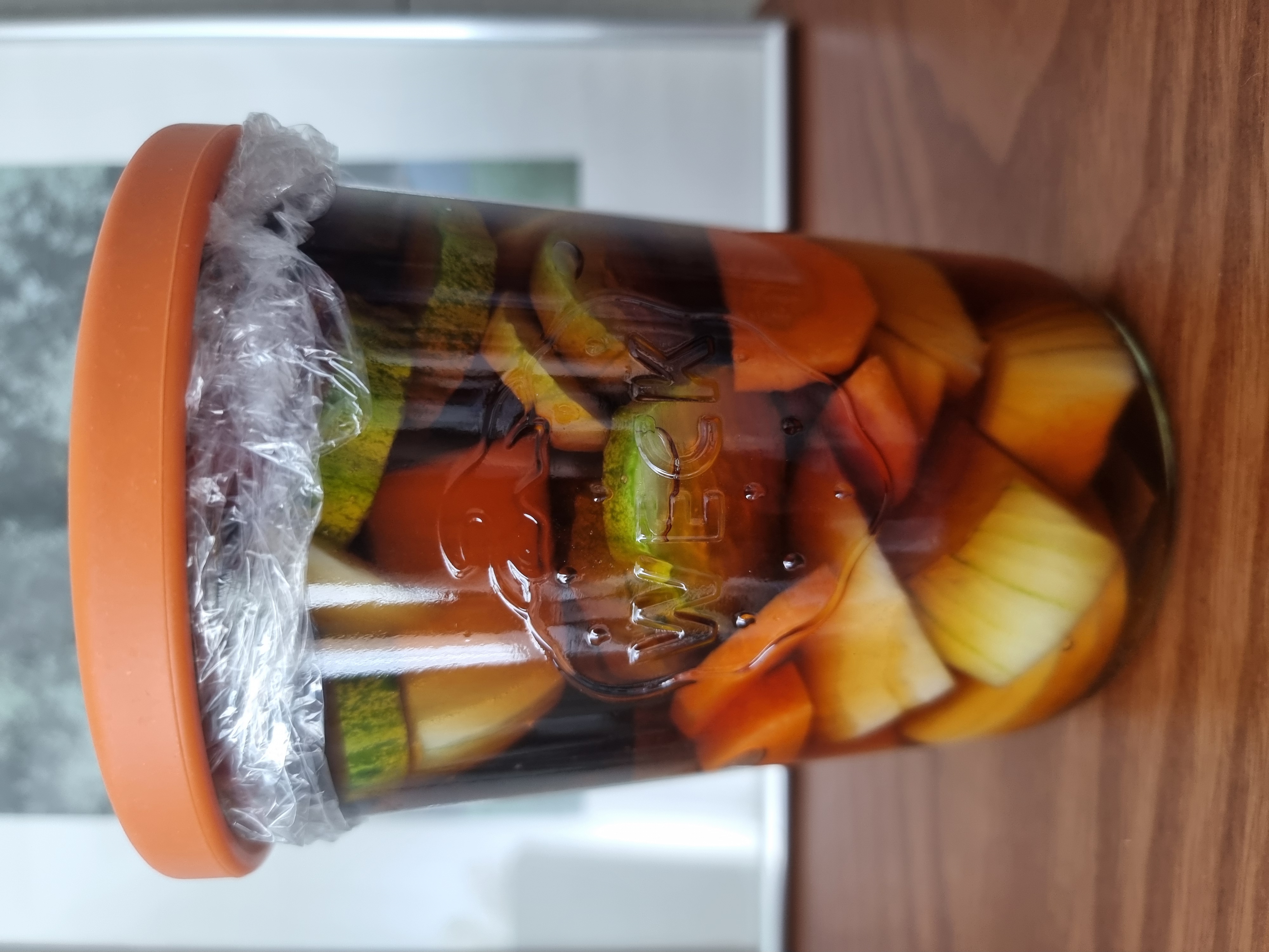 인생 첫 장아찌 성공^^