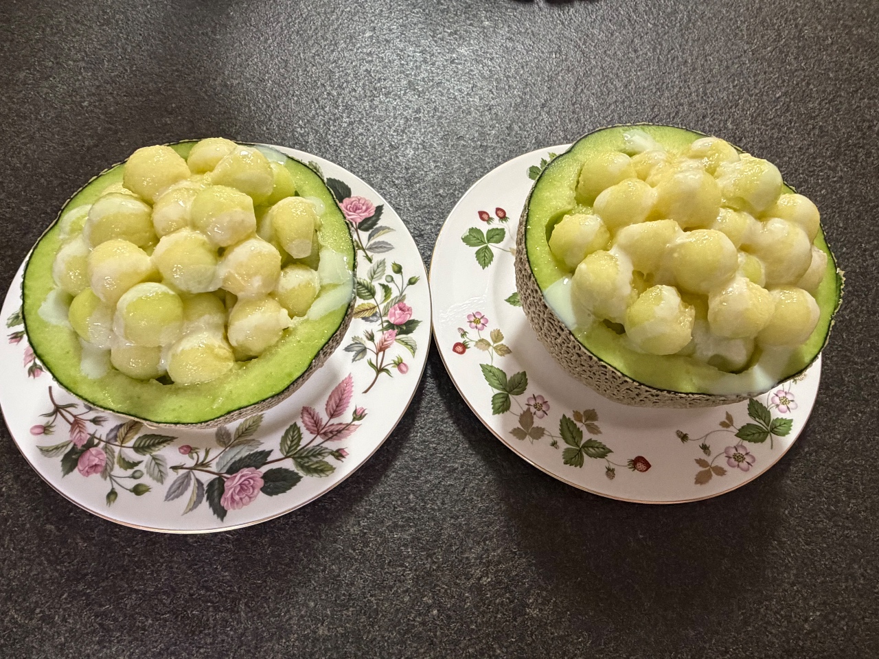 메론빙수