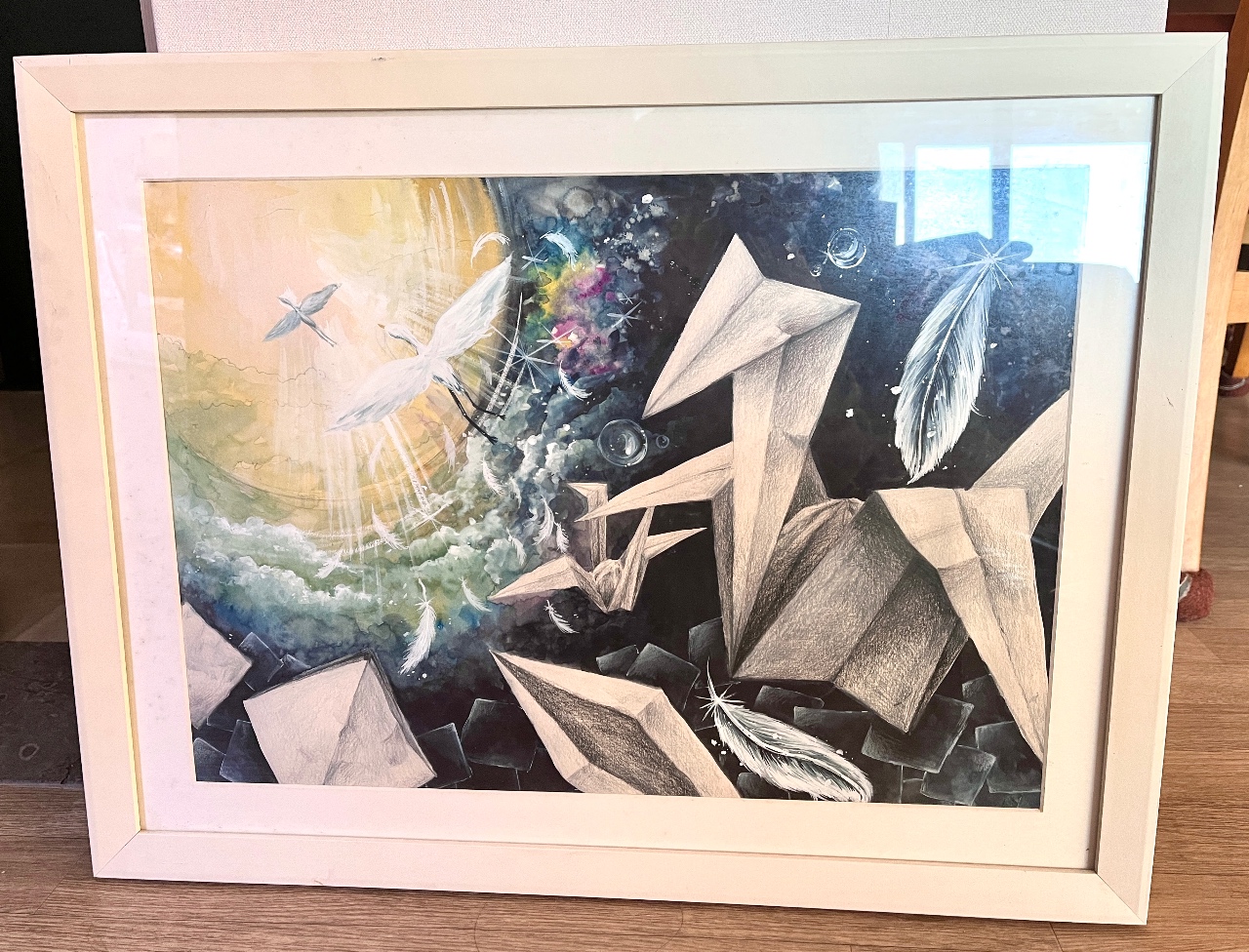 옛날에 그렸던 그림 발견!✨