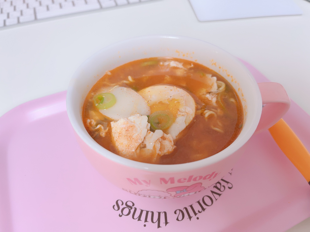 떡라면 냠🍜