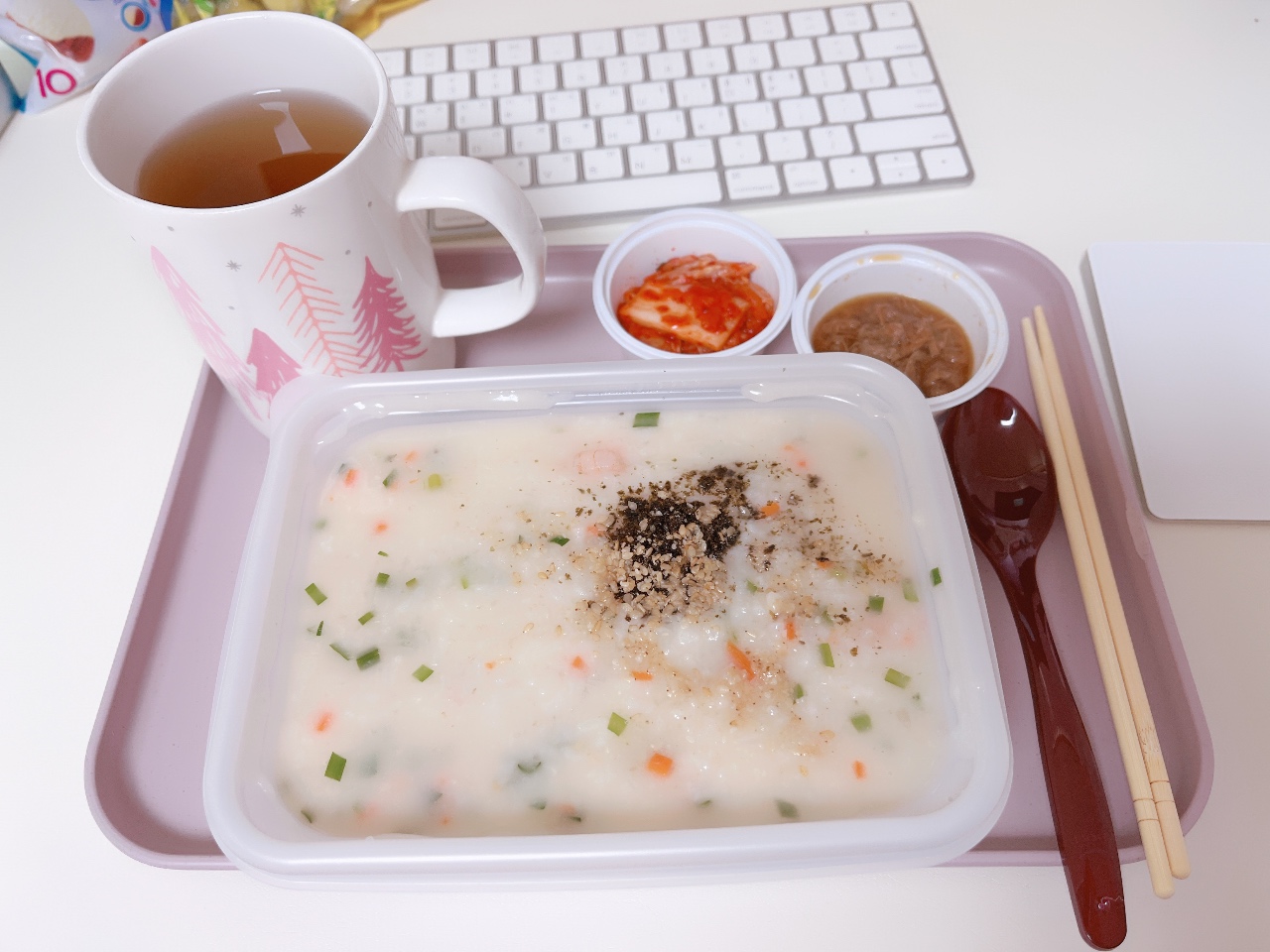 새우죽 냠냠✨