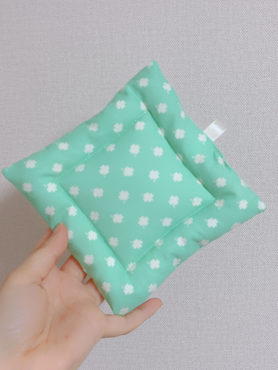 선물용 티코스터를 만들어요🍀