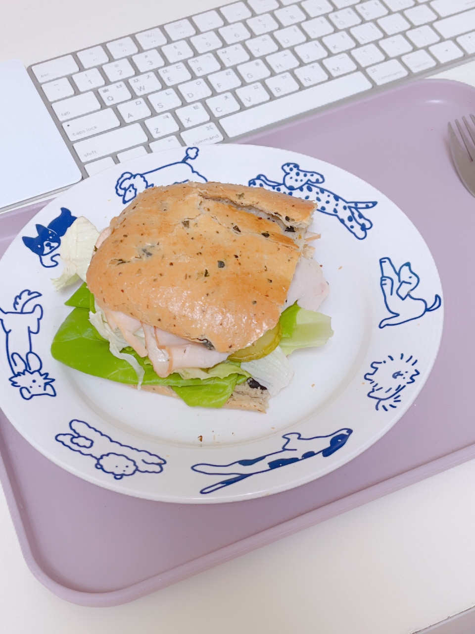 오랜만의 샌드위치🥪