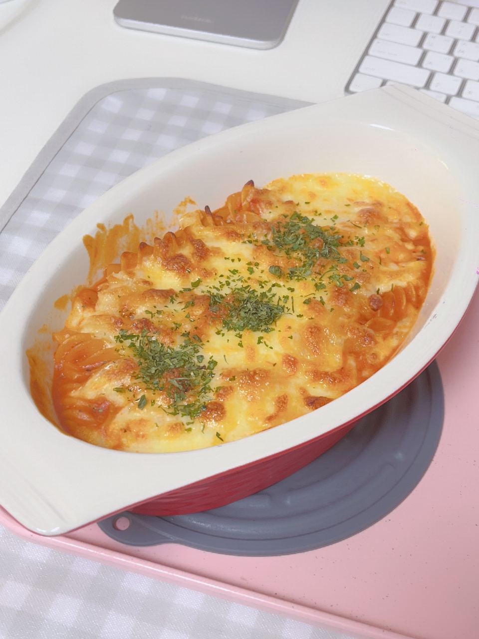 파슬리가 예쁘게 뿌려지지 않았다🥹