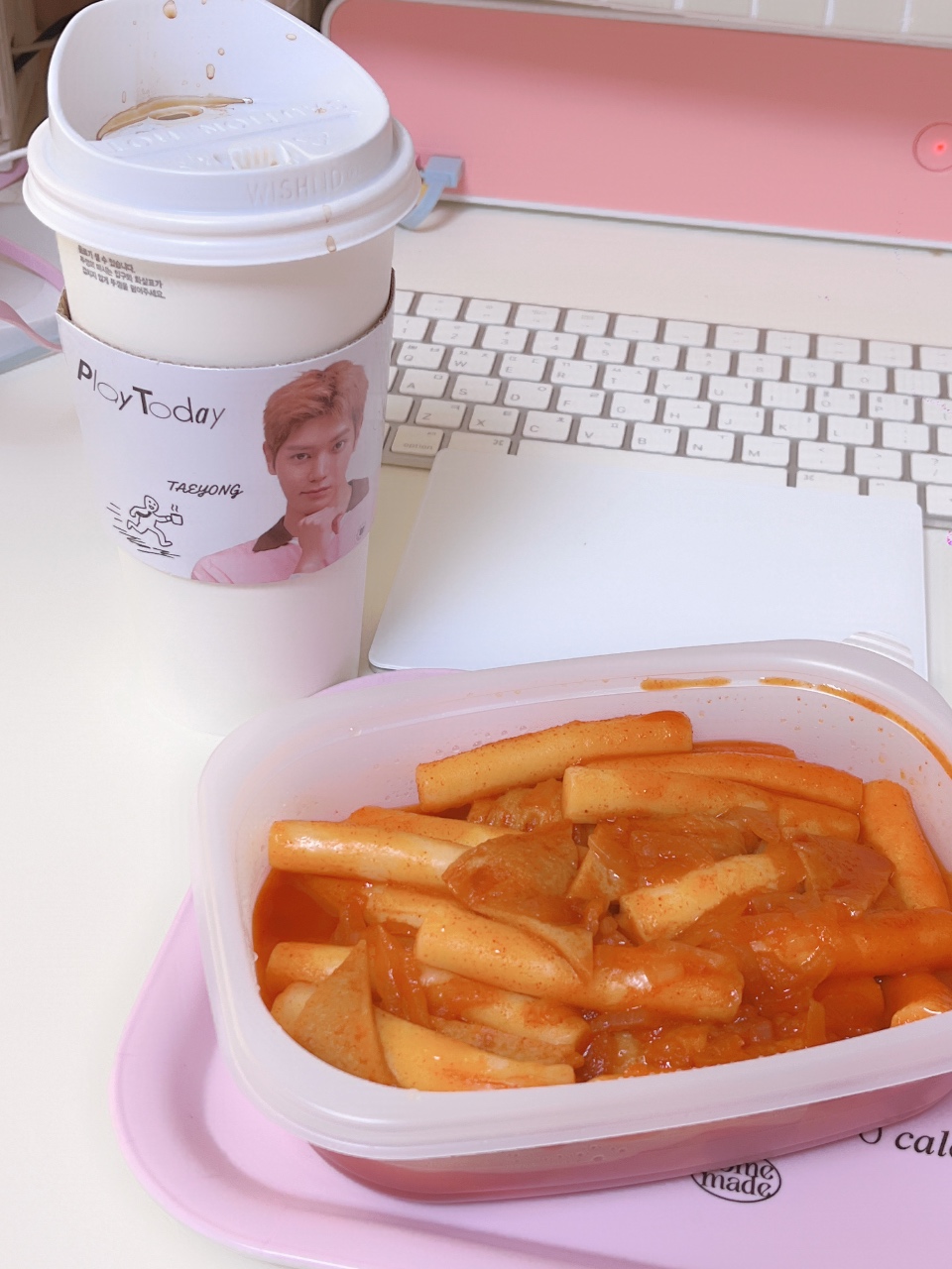 아메리카노랑 떡볶이🥰