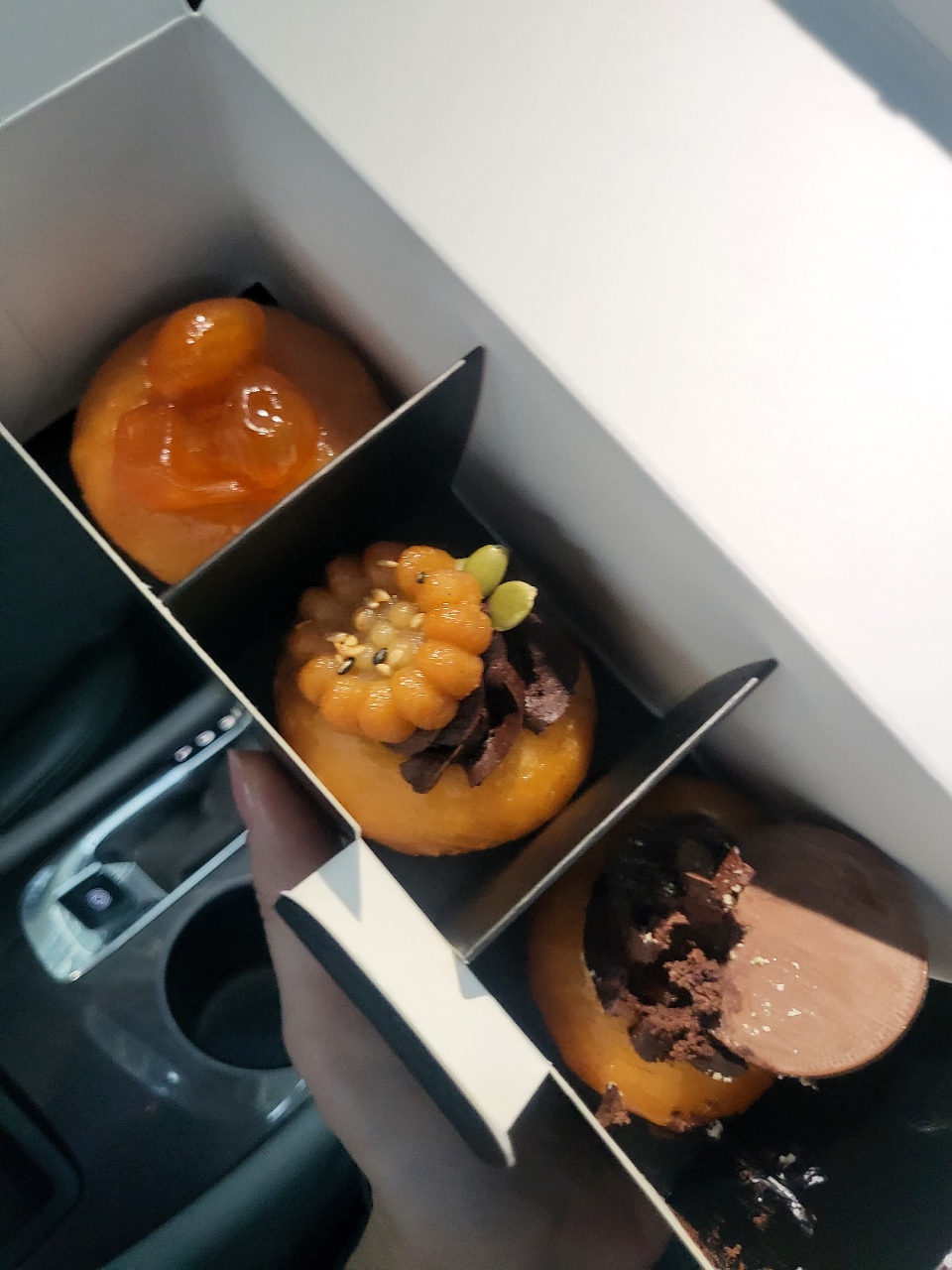 개성주악을 먹어요