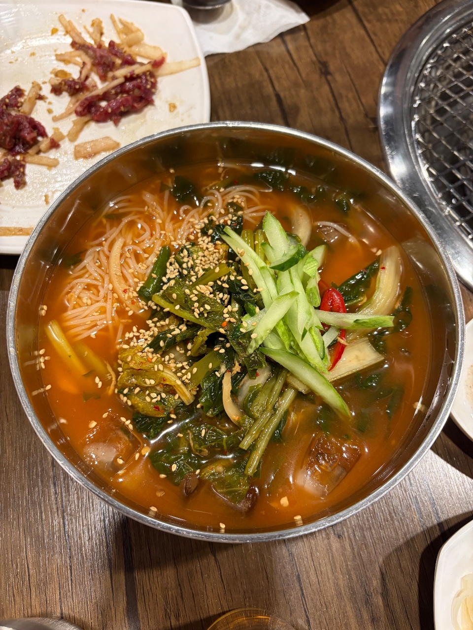 열무국수…