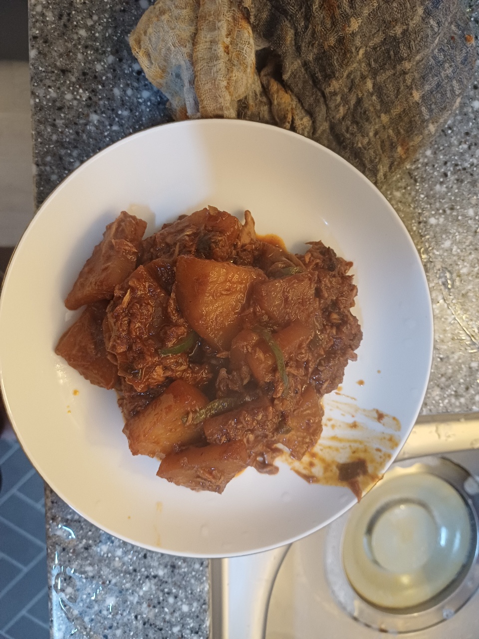 오늘의 레시피 : 참치무조림