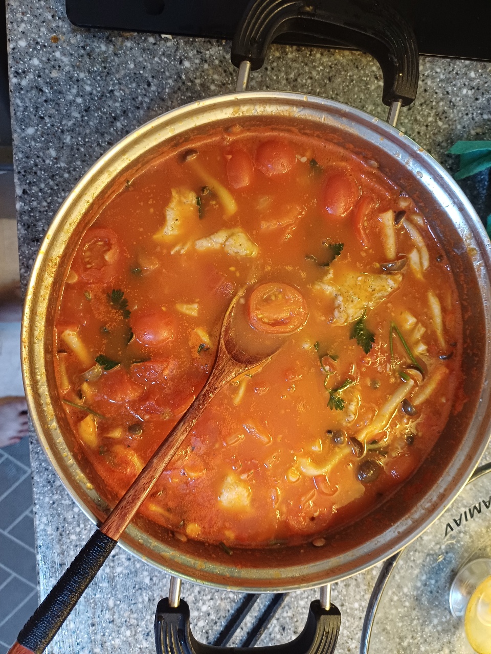 오늘의 레시피 : 일식풍 토마토수프