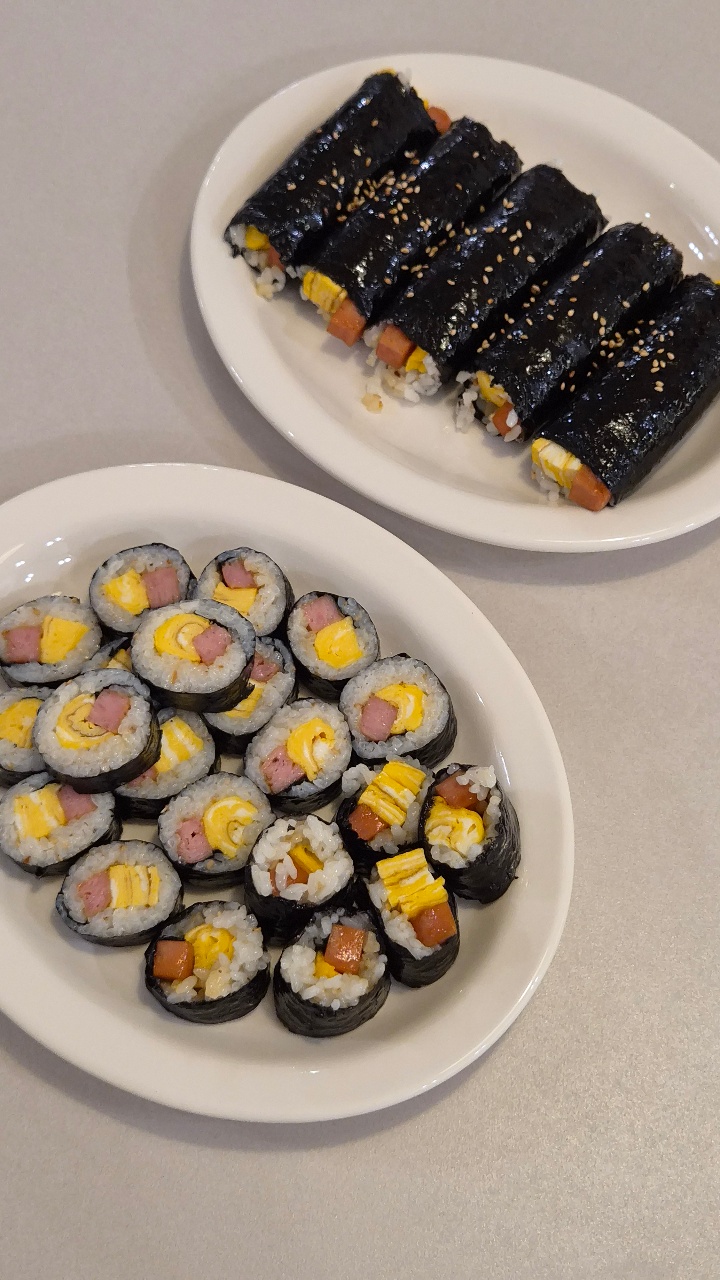 김밥의 영원한 짝꿍