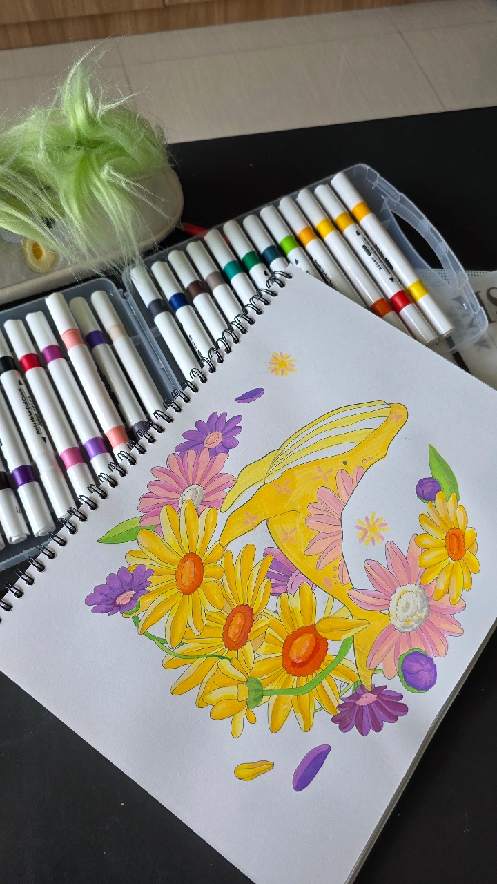 딸이랑 컬러링 🎨