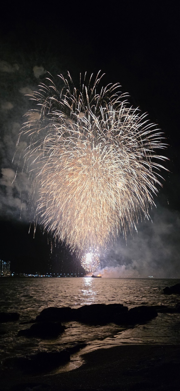 🎇 불꽃보고 왔습니다